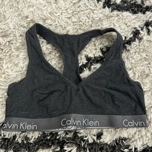 Calvin Klein Dark Gray Bra